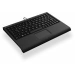  "Keysonic-Super mini keyboard, smart touchpad, USB, black, UK layout (ACK-3410 (UK)) [DE version, German keyboard]-Keysonic-Hardware/Electronic"