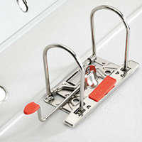 Herlitz - Ordner maX.file nature A4 8cm schwarz Wolkenmarmor