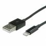 Value - - iPad-/iPhone-/iPod-Lade-/Datenkabel - Lightning / USB 2.0 - USB Typ A, 4-polig (M) - Lightning (M) - 1 m - abgeschirmt - Schwa
