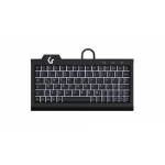 Keysonic - KeySonic TAS KSK-3010ELC (DE) Super-Mini Backlight schwarz [DE-Version, German Keyboard]