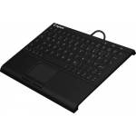 Keysonic - KeySonic TAS KSK-3211ELU (DE) Super Mini Touchpad black [DE version, German keyboard]