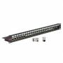 Roline - 19-Keystone-Modultrger, 24P., geschirmt, schwarz (26.11.0360)