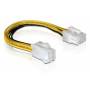 Digitus - ATX - BTX Kabel Set - 1x BTX Stecker 24-pol. - ATX Buchse 20-pol. und 1x ATX 12V Stecker 8-pol. - Buchse 4-pol., Rasterma