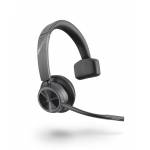 Poly - Voyager 4300 UC Series 4310 - Fr Microsoft Teams - Headset - On-Ear - Bluetooth - kabellos - USB-C - Zertifiziert fr