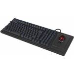 Keysonic - KeySonic TAS KSK-8202ELU-T (UK) Trackball schwarz [DE-Version, German Keyboard]