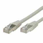 Secomp - VALUE - Patch-Kabel - RJ-45 (M) zu RJ-45 (M) - 10 m - SFTP, PiMF - CAT 6 - geformt, verseilt - Grau (21.99.0810)