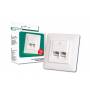 Digitus - DIGITUS Anschlussdose Cat5e 2xRJ45 geschirmt Unt. Signalwei