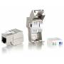 Equip - Keystone Jack geschirmt Cat.6 LSA Premium 8er Set Polybeutel