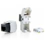 Equip - Keystone Jack ungeschirmt Cat.6 LSA Premium 8er Set Polybeutel