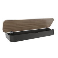 Chief - Voyager Storage Shelf Accessory - Black - Montagekomponente (Regal, 2 Knockouts) - f�r f�r Konferenzzubeh�r - Woo