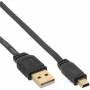 "Inline-® Mini-USB 2.0 Flachkabel, USB A Stecker an Mini Stecker, 0,5m (31805F)-Inline-Hardware/Electronic" "Inline-® Mini-USB 2.0 Flachkabel, USB A Stecker an Mini Stecker, 0,5m (31805F)-Inline-Hardware/Electronic"
