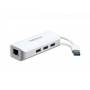 Trendnet - TRENDnet USB 3.0 zu 1* Gbit Ethernet Adapter und 3* USB 3.0
