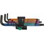 Wera - 950/9 Hex-Plus Multicolour 1 Winkelschlsselsatz, 9-teilig, Schraubendreher