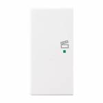 Busch-jaeger - 6233-21-84, Wei, Thermoplast, Schraubenlos, Busch-Jaeger, Glnzend, Aufspannpla