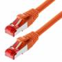 Helos - Helos - Patchkabel - RJ-45 (M) - RJ-45 (M) - 30 m - SFTP-Kabel - CAT 6 - orange