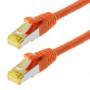 Helos - Helos - Patchkabel - RJ-45 (M) - RJ-45 (M) - 5 m - SFTP-Kabel (PIMF) - CAT 6a - Orange