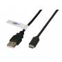 Efb - USB2.0 Anschlusskabel A-C St.-St., 2,0m, schwarz, Premium Hersteller: EFB Elektronik (K5258SW.2)