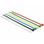 Delock - DELOCK Kabelbinder 200mm 100Stk farbig