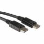 Roline - Rotronic DisplayPort, 3 m 3m DisplayPort DisplayPort Black