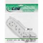 Inline - InLine 16441W 4AC outlet(s) 1.5m White power extension
