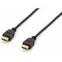 Equip - HDMI HS Ehternet 1.4 A-A St/St 3.0m 4K30Hz HDR sw Polybeutel