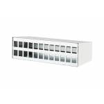 Metzconnect - Metz Connect - Installationskasten Netzwerkoberflche - unbestckt - geeignet fr Wandmontage, DIN schienenmontie