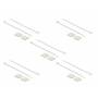 Delock - DELOCK Befestigungssockel 25 x 25 mm mit Kabelbinder