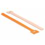 Delock - DeLOCK 18696 Orange 10pc(s) hook & loop fastener