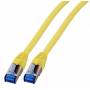 Efb - RJ45 Patchkabel S/FTP,Cat.6A,Cat7 TPE superflex,0.25m,ge