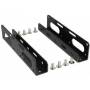  "Inline-- Speichereinschubadapter - 8,9 cm to 6,4 cm (3.5" auf 6,40cm (2.5")) - Schwarz (39950K)-Inline-Hardware/Electronic"