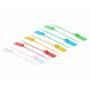 Delock - DeLOCK 18825 presilla Releasable cable tie De pl�stico Colores surtidos 10 pieza(s)