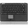 Keysonic - Tas Keysonic KSK-5230IN (US) IP68 Touchpad + Maus Silikon bulk [DE-Version, German Keyboard]