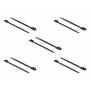 Delock - DELOCK Kabelbinder mit Doppelkopf L 190 x B 9 mm schwarz