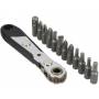 Inline -  Mini-Ratschen-Set, mit 12-teiligem Bitsatz (43034T)