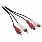 Valueline - Stereo-audio-verlngerungskabel 2x Rca Male - 2x Rca Female 10.0 M Sc