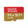 Sandisk - SD MicroSD Card 64GB SanDisk Extreme SDXC inkl. Adapter