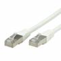 Value - S/FTP-(PiMF-)Patchkabel konf., Kat. 6, weiss 1 m (21.99.1336)