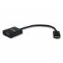Equip - HDMI Adapter VGA mit Audio schwarz