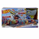 Hot Wheels - City Ultimative Hai Auto-Waschanlage, Spielgebude