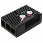 Allnet - Raspberry Pi 4 Accessories - Aluminum Case Kit with active/passive cooling