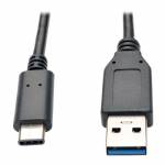 Tripp - 3ft USB 3.1 Gen 2 USB-C to USB-A Cable 10 Gbps USB Type-C M/M 3' - USB-Kabel - 24 pin USB-C (M) zu USB Typ A (M) - USB 3.1 Gen 2