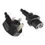 Microconnect - Stromkabel - BS 1363 (M) bis IEC 60320 C15