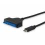 Equip - Adapter USB-C -> SATA Kabel -5Gbs 0.50m sw