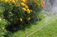 Gardena - Schlauch-Regner, mit Anschlssen, Sprinklersystem