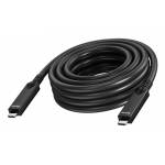 Vision - Vision - USB-Kabel - 24 pin USB-C (M) zu 24 pin USB-C (M) - USB 3,2 Gen 1 / DisplayPort 2,1 - 3 A - 10,0m - Active Optical Cable