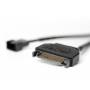 Noctua - NA-SAC5 - SATA 15-pin - 4-pin PWM - Mnnlich/mnnlich - Gerade - Gerade - Schwarz (NA-SAC5)