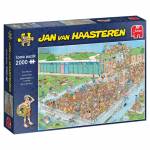 Jumbo - Jan van Haasteren - Ab in den Pool - 2000 Teile (20040)