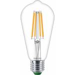 Philips - Signify Philips Classic LED-A-Label Lampe 60W E27 klar warmweiss Edison [Energieklasse A] (929003642401)