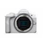 Canon - EOS R50 - Wei + RF-S 18-45mm F4.5-6.3 IS STM Kit - 24,2 MP - 6000 x 4000 Pixel - CMOS - 4K Ultra HD - Touchscreen - Wei&s