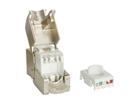 Equip Keystone Jack Geschirmt Cat.6a Rj45 Anschluss 8er Set 2